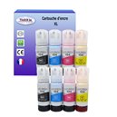 T3AZUR - Lot de 4 Encre compatible Epson 104