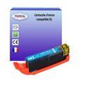 T3AZUR- Cartouche Compatible pour Canon CLI-581 XXL Cyan