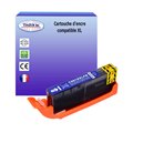 T3AZUR- Cartouche Compatible Canon CLI-581 XXL Bleue