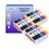 T3AZUR- Lot de 15 Cartouches compatibles pour Canon PGI-550 XL / CLI-551 XL (avec puce)