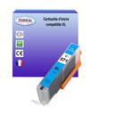  T3AZUR - Cartouche compatible Canon CLI-571 Cyan