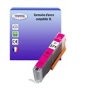  T3AZUR - Cartouche compatible Canon CLI-571 Magenta