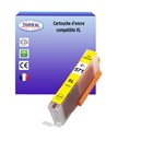  T3AZUR - Cartouche compatible Canon CLI-571 Yellow