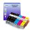  T3AZUR - Lot de 10 Cartouches Compatibles pour Canon PGI570/CLI571 XL (Haute Capacité) 