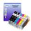  T3AZUR -  Lot de 6 Cartouches compatibles Canon PGI570/CLI571 XXL