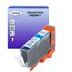 T3AZUR -  Cartouche compatible Canon CLI-521 Cyan