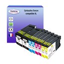 T3AZUR - Lot de 8 Cartouches compatibles pour CANON  PGI-1500 XL
