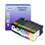 T3AZUR - Lot de 8 Cartouches compatibles pour CANON  PGI-1500 XL