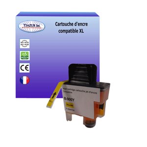T3AZUR-  Cartouche compatible pour Brother  LC900 Jaune