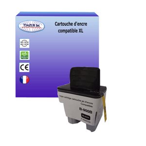 T3AZUR- Cartouche compatible Brother  LC900 Noire 