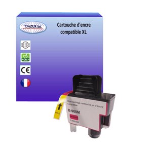 T3AZUR- Cartouche compatible pour Brother  LC900 Magenta