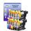 T3AZUR - Lot de 10 Cartouches compatibles pour Brother LC223 XL