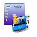 T3AZUR - Cartouche compatible pour Brother LC223 XL Cyan