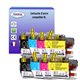 T3AZUR - Lot de 8 Cartouches compatibles Brother LC3219 XL (avec puce)