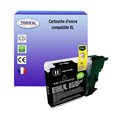 T3AZUR- Cartouche compatible Brother LC1100/LC980 XL Noire 
