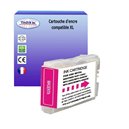 T3AZUR- Cartouche compatible Brother LC1000/LC970 XL Magenta 