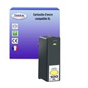 T3AZUR - Cartouche compatible Lexmark 100XL - Yellow