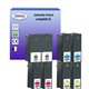 T3AZUR - Lot de 8 Cartouches compatibles Lexmark 100XL