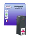 T3AZUR - Cartouche compatible Lexmark 100XL - Magenta
