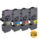 Lot de 4 Toners Laser génériques Kyocera TK5240 (Noire+Couleurs) - Qualité Premium