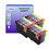 T3AZUR - Lot de 12 cartouches compatibles pour Epson T1281 / T1282 / T1283 / T1284
