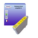T3AZUR - Cartouche compatible Epson T0804 Yellow