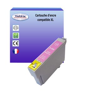 T3AZUR - Cartouche compatible Epson T0806 Light Magenta