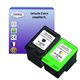 T3AZUR- Lot de 2 cartouches compatibles HP HP n°343  ( C8766EE ) + HP n°337 ( C9364EE )