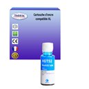 T3AZUR - Bouteille d'encre générique HP GT52- Cyan - 70ml