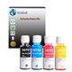 Lot de 4  Bouteilles d'encre compatibles avec HP remplace HP GT51 / GT52