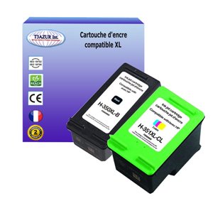 Pack 2 Cartouches d'encre compatible HP 350/351 xl