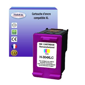 Cartouche compatible avec HP remplace HP 304XL - Couleur - 18ml - T3AZUR