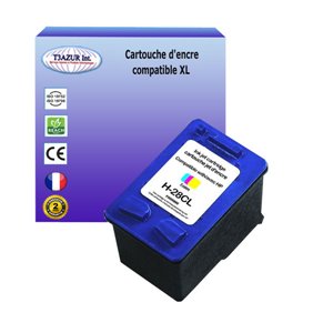 T3AZUR - Cartouche compatible HP n°28 ( C8728AE ) - Couleur