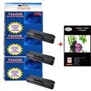 Lot 3 Toner compatibles pour Samsung MLT-D101S / MLT-D101S+ Pack de 20 papiers photos A6 Brillant 230gr