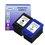 1+1 cartouches compatibles avec HP remplace HP 27, HP28 -  (Noire+Couleur)  - T3AZUR