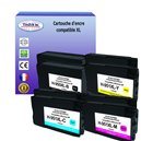 T3AZUR - Lot de 10 cartouches compatibles HP (n°950+n°951) XL