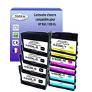 T3AZUR - Lot de 10 Cartouches compatible HP n°932 XL 