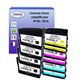 T3AZUR - Lot de 10 Cartouches compatible HP n°932 XL 