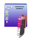 T3AZUR - Cartouche compatible HP n°935 XL (C2P25AE) - Magenta