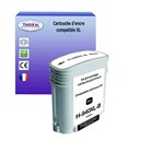 T3AZUR -Cartouche compatible pour HP 940XL ( C4906AE ) - Noire