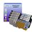 T3AZUR - Lot de 10 Cartouches compatibles Epson T0321/2/3/4