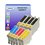 T3AZUR - Lot de 20 cartouches compatibles Epson T0441 / T0442/ T0443/ T0444