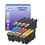 T3AZUR  -Lot de 10 cartouches compatibles pour Epson T1811 / T1812 / T1813 / T1814 XL  (avec puce)