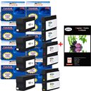 4+6 Cartouches compatibles HP OfficeJet 6100