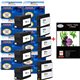 4+6 Cartouches compatibles HP OfficeJet 6100