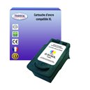 T3AZUR -Cartouche Compatible Canon CL-513 Couleur 
