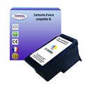 T3AZUR - Cartouche Compatible pour Canon CL546 XL Couleur (Haute Capacité)