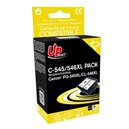 Uprint -Cartouche Compatible pour Canon PG545/ CL546 XL (Noire+Couleur)