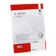 Étiquettes adhésives, 70x32mm, (27 étiquettes/feuille) - blanc - 100 feuilles - A-SERIES