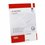 Étiquettes adhésives,38,1x21,2mm, (65 étiquettes/feuille) - blanc - 100 feuilles - A-SERIES